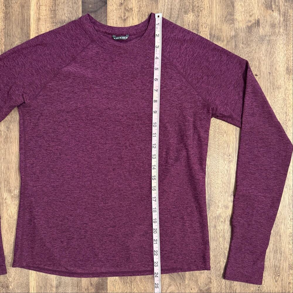 Oiselle Lux Layer Running Top Long Sleeve Pullover Baselayer Purple Women's 2 - Picture 5 of 9